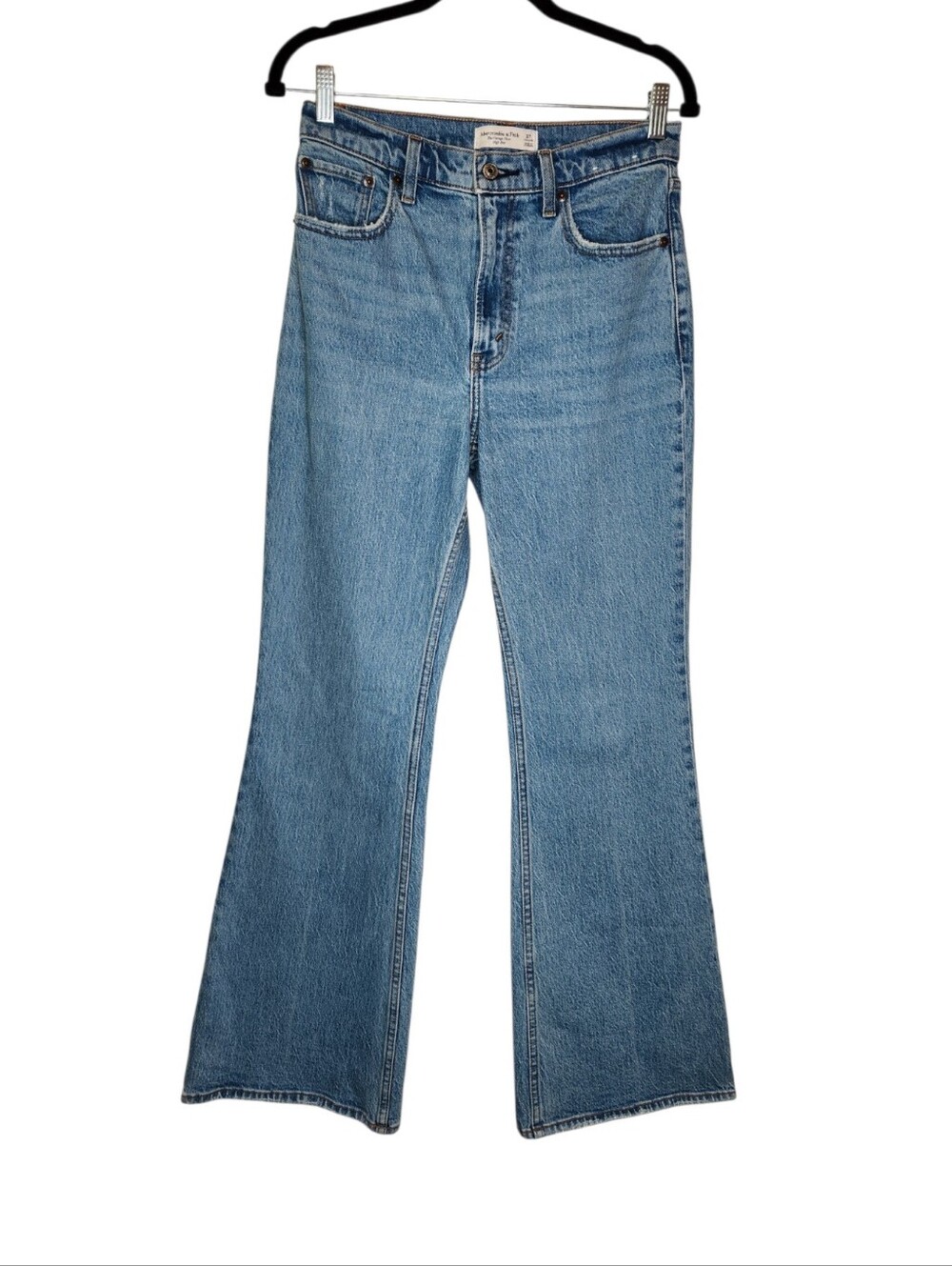 Abercrombie & Fitch The Vintage Flare High Rise Blue Jeans Size 27